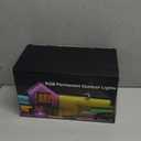 MuliVid 200Ft Permanent Outdoor Lights for House, RGB Halloween House Light Outdoor with Remote APP Control,IP67 Waterproof for Outside DecorationsEaves Lights for Christmas, Holiday, Party, Daily