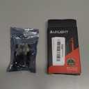 AUXLIGHT 3157 3057 4157 3155 3457 Switchback LED Bulbs 16SMD Chipsets Parking Lights/Daytime Running Lights/DRL and Turn Signal Lights with Projector replacement, White/Amber (Pack of 2), black