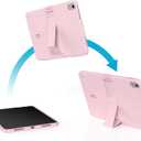 Speck iPad 10.9 Inch Tablet Case and Stand - Scratch Resistant, Drop Protection & Quick Release Kickstand - for iPad 10th Gen 2022 - StandyShell Soft Lilac/Hydrangea Purple/Kinder Pink