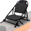 DUNDOO Kayak Seat with Back Support, Aluminum Frame Kayak Seat, Dual Mount for Inflatable Kayak, Sup Board & Sit-On-Top Kayaks, Strap & Rail Mount, Comfortable & Stable