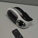 Brightown Wall Plug In Heater 450W, Portable Outlet Heater with Remote, Clear LED Display, Small Wall Heaters for Indoor Use with Adjustable Thermostat and 12H Timer for Bathroom Room Office