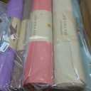 Timgle 6 Pack Yoga Mats Bulk Non Slip Exercise Yoga Mat Thick Anti Slip Tear Resistant Sports Gym for Fitness Stretching Home Workout and Studio(Colorful, 68" X 24" X 4mm)