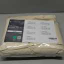 LuxClub 4 PC King Size Sheet Set Deep Pockets 18" Wrinkle Free Cooling Bed Sheets Machine Washable Hotel Bedding Silky Soft - Cream King