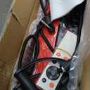 Vibration Plate Exercise Machine, Health & Fitness Full Body Vibration Platform, Portable Vibration Plate Platform for Weight Loss Home Fitness, Lymphatic Drainage, w/Resistance Bands+Remote (Red)