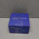 Voraiya 2025 Rechargeable Ultrasonic Retainer Cleaner, Portable Retainer Cleaner Machine, 52kHz Retainer Cleaner for Dentures, Night Guards, Mouth Guards, 166ml Dental Cleaning Pod with Mirror,3 Modes (Black)