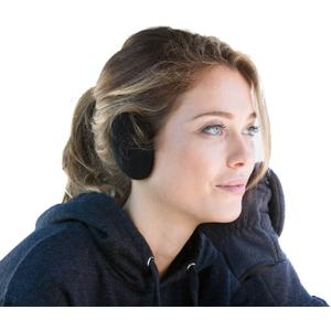 Sprigs Earbags Bandless Ear Warmers/Earmuffs with Thinsulate Ear Muffs For Winter (Medium, Black)