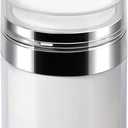 Airless Pump Jar - 0.5 Oz Lotion Dispenser with Pump Travel Container for Skincare, Refillable Empty Jars Vacuum Bottle for Moisturizer, Skincare, Makeup