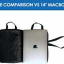 Airplane Gel Seat Cushion,18.5" Large Thick Tailbone Pain Relief Cushion, Gel Grid Design for Ultimate Seating Comfort, Foldable for Travel Stadium Camping Flights Commute