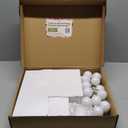 4FT Marquee Light Up Numbers 6,Party Decoration Large Marquee Light Up Letters with Weighted Water Bag,Pre-cut Foam Board Set Can Be Used for Birthdays,Weddings,Baby Anniversaries