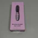 Brush Pro Cordless Hair Straightener Brush, Portable Mini Hair Straightening Brush with 3 Temperature Settings & LED Display, USB Rechargeable Fast Heating Hairs Brush for Travel