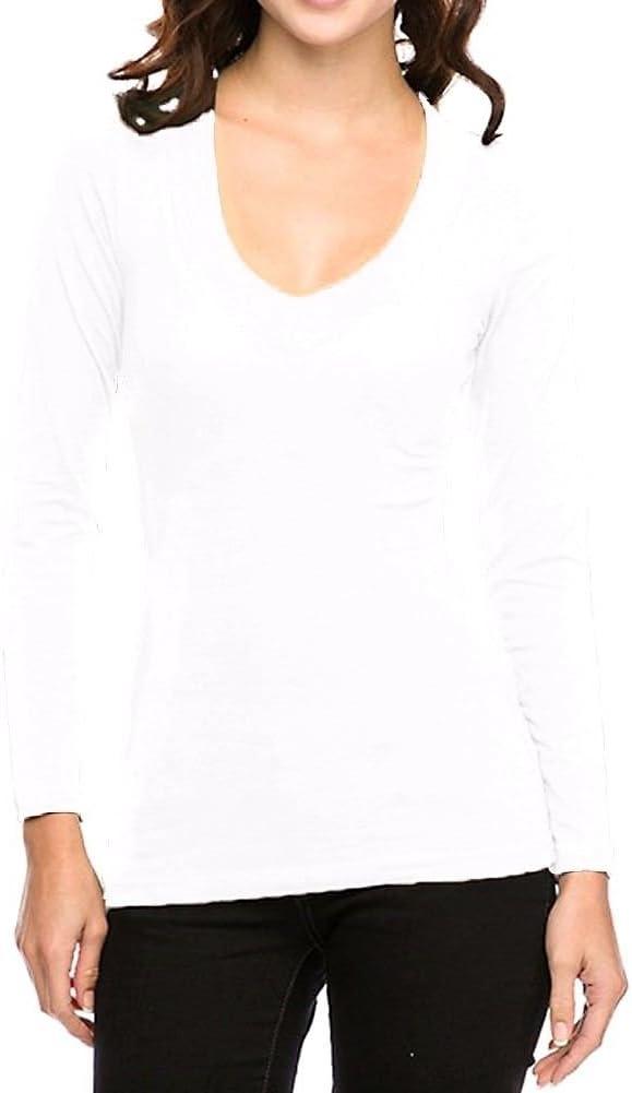 Ambiance womens Casual (White, M)