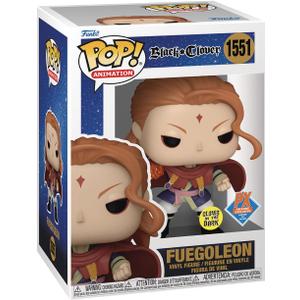 Funko Pop! Animation: Black Clover - Fuegoleon Vermillion (Glow in The Dark) Figure (PX Exclusive)