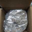 LazBlinds Cordless Bamboo Roman Shades, Privacy Blinds for Interior Windows, Room Darkening Roll Up Bamboo Blinds for Home & Patio, 34.5" W x 64" H, Highfield Teak