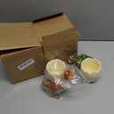 Eaasty 2 Pcs Dinosaur Kids Toothbrush Holders Toothbrush Organizer Funny Dino Resin Cup for Bathroom Easy to Clean Pen Holder Gift Birthday Children's Day Christmas