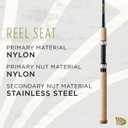 St. Croix Rods Triumph Spinning Rod, TSR, Durably Sensitive with Impressive Power, High Performing Spinning Rod Light/Fast LF2, 6'6"