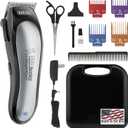 Wahl USA Lithium Ion Pro Series Cordless Animal Clippers  Rechargeable, Heavy-Duty, Electric Dog & Cat Grooming Kit for Small & Large Breeds with Thick to Heavy Coats  Model 9766