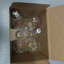 5 x Hizashi LED Edison Bulbs, 6W, Equivalent 60W, 3000K Soft White, Dimmable E26 LED Bulb, 95+ CRI 700 Lumens, ST19 Vintage Light Bulbs, Clear Glass, Pack of 6