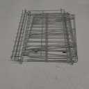 Simple Houseware Stackable Can Organizer Rack for Pantry/Cabinet  11.5" D x 17" W x 13.75" H, Holds 36 Cans, 3-Tier Can Food Storage Dispenser, Chrome