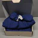 Baby Snowsuit Toddler Winter Unisex Romper Infant Girls Boys Solid Hooded Jumpsuit with Gloves Footie Down Coat Jacket 18-24M