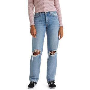 Levi's Women's 94 Baggy Jeans (25, (New) Blue)