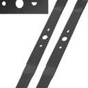 20 Inch Lawn Mower Replacement Blade Compatible with Ryobi 40V Brushless RY40180, RY40190, RY401110 Model Mowers, Replaces AC04020, HalfMoon + Round Center Hole