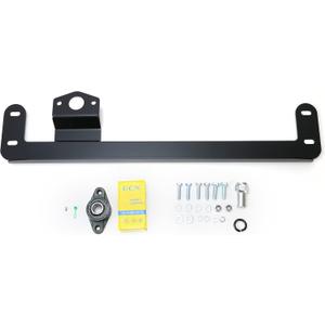 ECOTRIC Steering Box Brace Compatible With 2003-2008 Dodge Ram 2500 3500 4WD 4X4 Steering Stabilizer Bar Kit w/Hardware