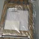 Nuovoware LED Lighted Liquor Bottle Display Shelf, 3 Step Wood Countertop Liquor Rack with Fences & Portable Handles, 12-Bottle Whiskey Rack Liquor Display Retro Wine Rack for Home Bar Party, Brown