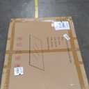 Chair Mat for Carpet - Office Chair Mat - Tempered Glass Floor 36" X 46 Transparent Heavy Duty Office Floor Protector with Noise-Free Gliding Shatterproof for Home Office Desk