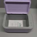 Chefhandy Wipe Warmer with Adjustable Temperature, Silent Heating & Large Capacity | Constant Warmth for Baby or Adult Wipes, Purple