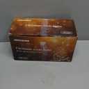 JMEXSUSS 38.8FT Icicle Lights for Outside, 400 LED Icicle Christmas Lights Outdoor Indoor Plug in, Warm White String Lights for Christmas House Patio Party Fireplace Holiday Decorations