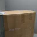 DUMOS 54-inch Indoor Cat Tree Tower Multi-Level Pet House for Large Cats with 2 Condos, Scratching Posts, Round Platform, Small Ladder, and Toys  Perfect for Cats of All Ages, Dark Grey