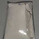 100% Blackout Shield Blackout Curtains for Bedroom 84 Inches Long, Back Tab/Rod Pocket Living Room Drapes, Thermal Insulated Blackout Curtains 2 Panels Set, 50" W x 84" L, Cream