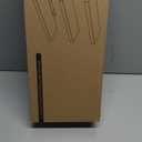 BAYKA Floating Shelves for Wall, Wall Mounted Rustic Wood Shelves for Bathroom, Bedroom, Living Room, Kitchen, Hanging Shelf for Books/Storage/Room Decor with 22lbs Capacity (Black, Set of 3, 15.7in) (A. Black - Universal Classic Style)