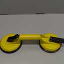 Glass Suction Cup Heavy Duty Vacuum Aluminum Alloy Glass Puller Tile Suction Cup Lifter Floor Suction Cup Floor Gap Fixer for Lifting and Moving Glass, Window, Mirror, Granite, Windshield Removal