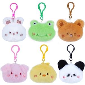 Niceup Bulk Plush Keychains Mini Stuffed Animals for Kids Party Favors Goodie Bags Gift Mini Claw Machine Toys