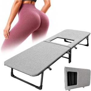 Foldable BBL Bed with Hole for Butt, BBL Recovery Bed After Surgery, One Size