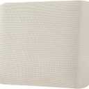 H.VERSAILTEX Super Stretch Individual Seat Cushion Covers Sofa Covers Couch Cushion Covers Slipcover Sets Thick Jacquard Textured Twill Fabric (1 Piece Chair Cushion Cover, Natural)