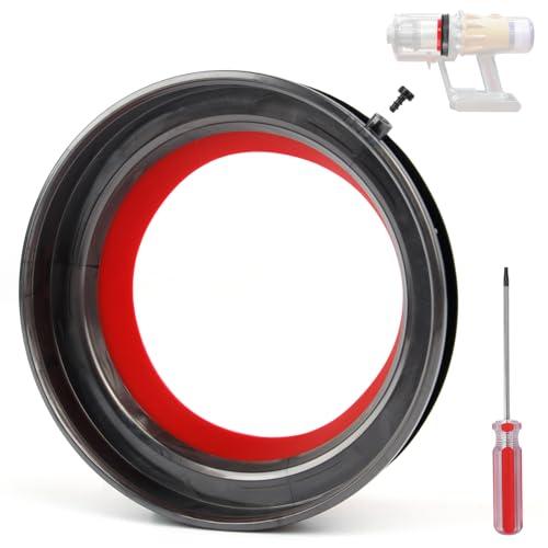 Dust Bin Fixed Sealing Ring Compatible with Dyson V12 SV18 SV20 Detect Slim/Digital Slim Vacuum Cleaner Canister Replacement Parts, Compatible with Dyson Bin Part No. 965272-01