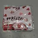 3 x Valentines Day Dessert Mailbox Cover Magnetic Standard Size 20.5"x18", Pink Red Love Heart Cupcake Donut Decorative Post Letter Box Wrap Decor, Anniversary Wedding Garden Yard Outdoor Decoration