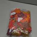 Thanksgiving Fall Leaf Garland - 2PCS Maple Fall Decorations for Home,5.7Ft Autumn Party Wedding Decor Hanging Artificial Leaf Garlands for Indoor Outdoor Christmas Halloween Decorations