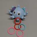 Baby Octopus Bath Toy, Light Up Sprinkler with 8 Sensory Rings, Bathtub Fountain Spray Toy for Kids  Pool Toys for Toddlers 1-3