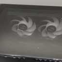 Lian Li V100 ATX Mid-Tower PC Case, 4 x 120mm ARGB PWM Fans Pre-Installed, LED RGB Strip, Display Platform with Tempered Glass, Support 420mm GPUs, 360mm Radiator, Optimized Airflow - Black (V100RX)