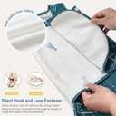 ZIGJOY Sleep Sack Swaddle 1.0 TOG Baby Wearable Blanket 100% Cotton Baby Swaddle Blanket for Newborns 6-12 Months for Boy Girl, Space
