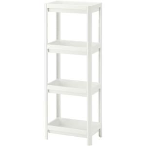 HIEEY 4 Tier Bathroom Shelf,Bathroom Rack, Shelves Organizer, for Bathroom Laundry Pantry Kitchen Narrow Places
