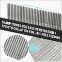 16 Gauge 2 Inch (50mm) Finish Nails, 304 Stainless Steel, Maximum Holding Power & Durability for Professional Contractors (8 Boxes of 2000 Count, 16000 Total)
