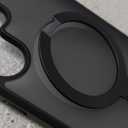 TORRAS 360 Spin Magnetic Stand for Samsung Galaxy S25 Ultra Case, Fit for Magsafe, Military Grade Slim Protective S25 Ultra Case with Kickstand & Ring Holder, Ostand Spin, Translucent Frosted Black