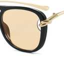 YouthMal Retro Aviator Sunglasses for Women Men Trendy Oversized Aviators Sun Glasses 70s Vintage Shades