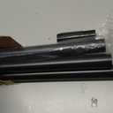 FADOTY Tension Curtain Rods No Drilling, Extra Long Tension Rod 41-157 Inch, Heavy Duty Shower Curtain Rod for Outdoor Patio Bathroom Windows Room Divider, Adjustable, Anti-Slip, No Rust, Black