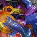 National Geographic Glowing Marble Run  115 Piece Construction Set with 25 Glow in The Dark Glass Marbles, Storage Bag, Great Creative STEM Toy for Girls and Boys