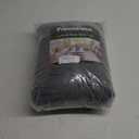 PrinceDeco T Cushion Sofa Slipcover 3 Pieces Sofa Covers for T Cushion Couch Soft Couch Covers Sofa Slip Cover Furniture Covers with 2 Individual T Shape Seat Covers Width Up to 88", Grey